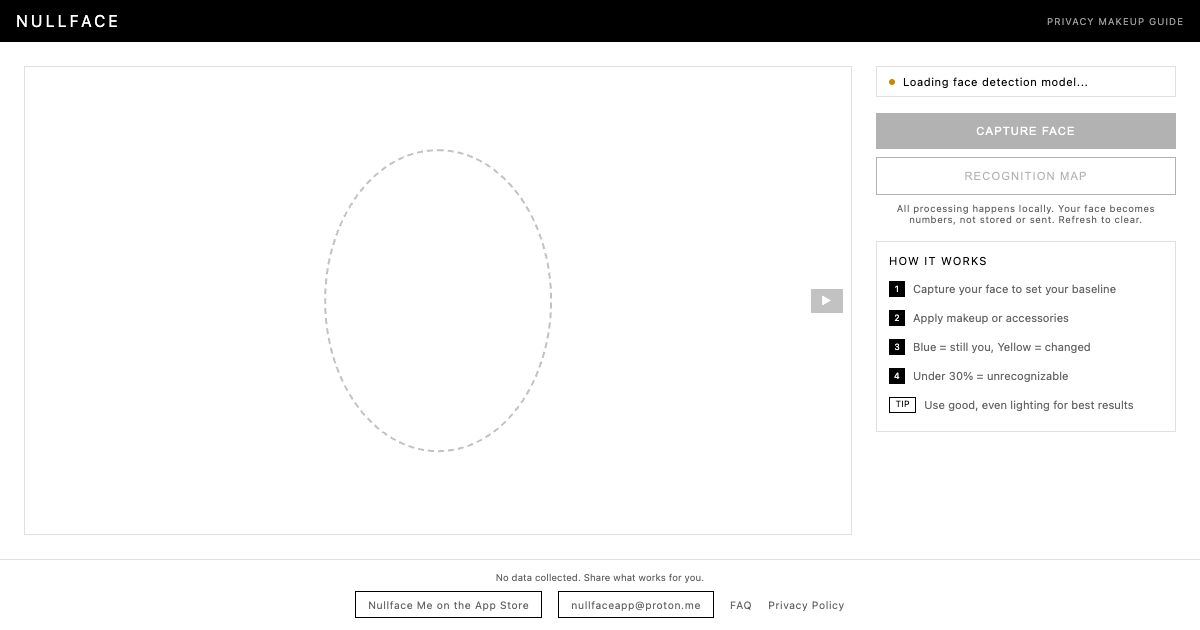 Screenshot of web page.
