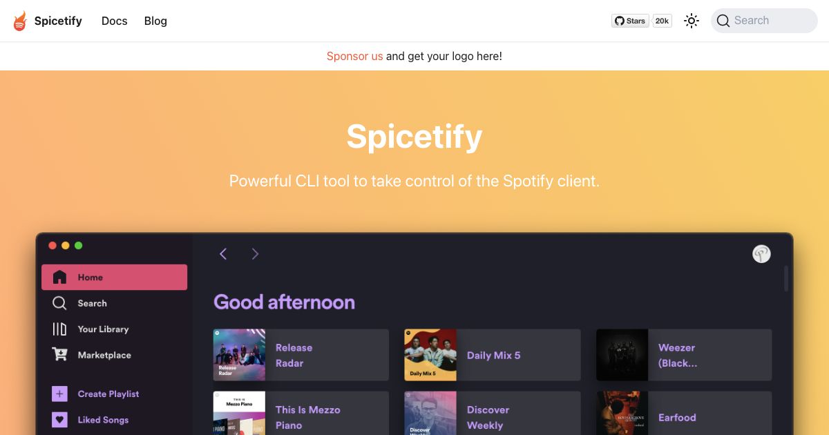 Screenshot of web page.