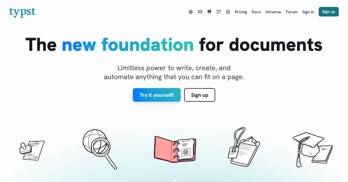 Screenshot of web page.